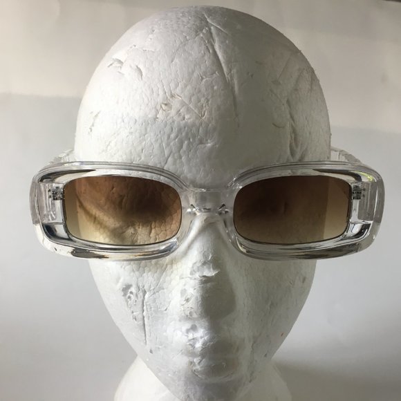 *HOST PICK* Betbe Sunglasses Clear Fashion Polarized Rectangle BE3168 Italy New - Picture 3 of 14